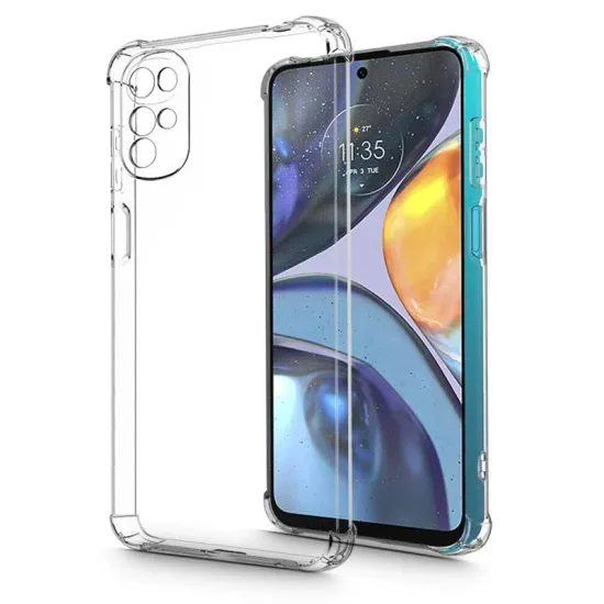 Motorola G22 Transparent etui