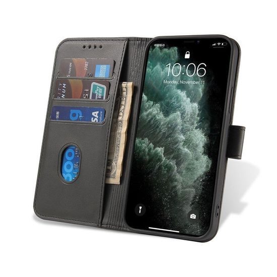 Magnet Case Motorola Moto G52, fekete