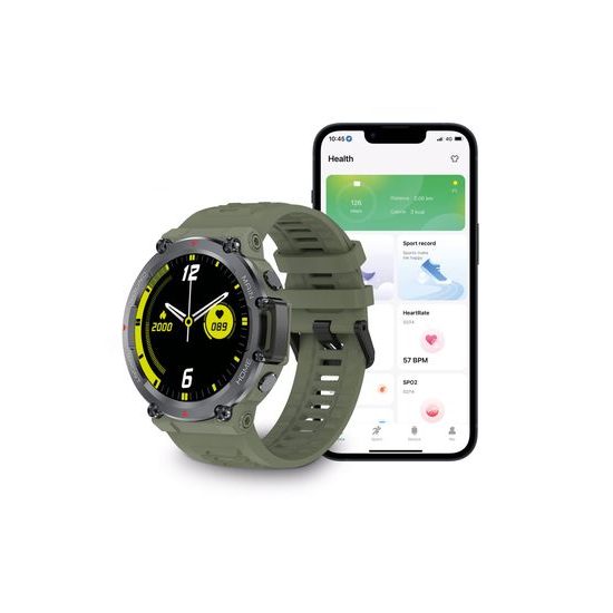 Ksix Oslo Smartwatch, zelena