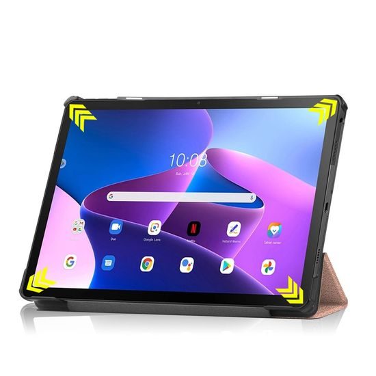 Tech-Protect SmartCase Lenovo Tab M10 Plus 10.6 Gen 3, rózsaszínű