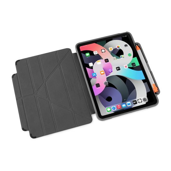 Pipetto Origami Pencil Shield, Apple iPad Air 10,9" (2020/2022) / iPad Air 11" (2024 / 2025), μαύρο