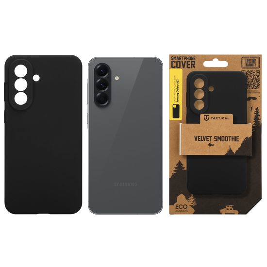 Custodia Tactical Velvet Smoothie, Samsung Galaxy A57, nero