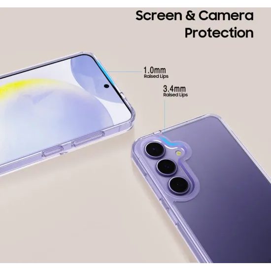 Samsung Galaxy A56 5G ümbris – Tech-Protect Flexair Hybrid – läbipaistev