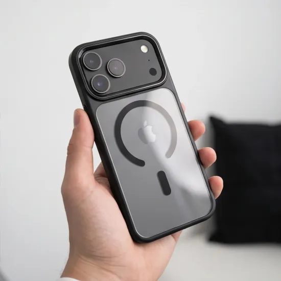 Tech-Protect MagMat MagSafe Case für iPhone 17 Pro Max / 18 Pro Max - Hybride Schutzhülle mit Camera Control - Schwarz