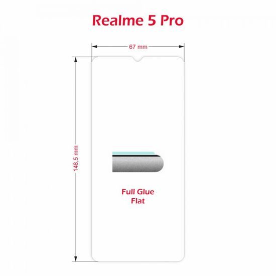 Swissten 2,5D Ochranné tvrdené sklo, Realme 5 Pro