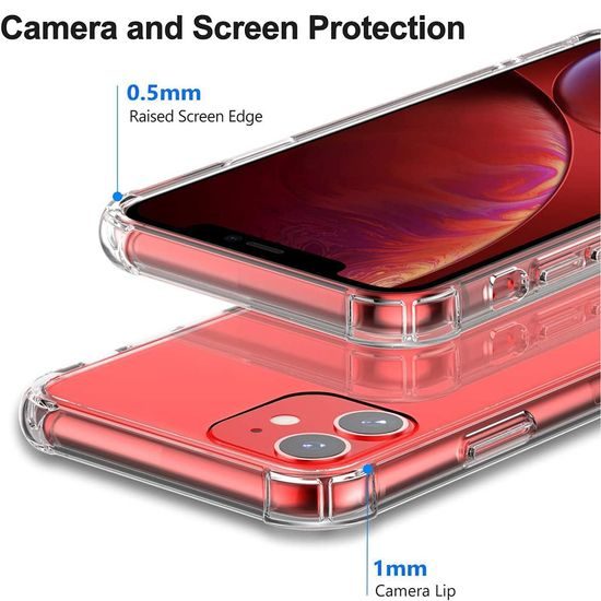 Techsuit Shockproof transparentan maska, iPhone 12