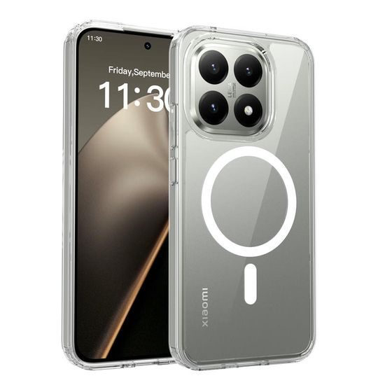 Husă transparentă Magsafe, Xiaomi 15T, transparent