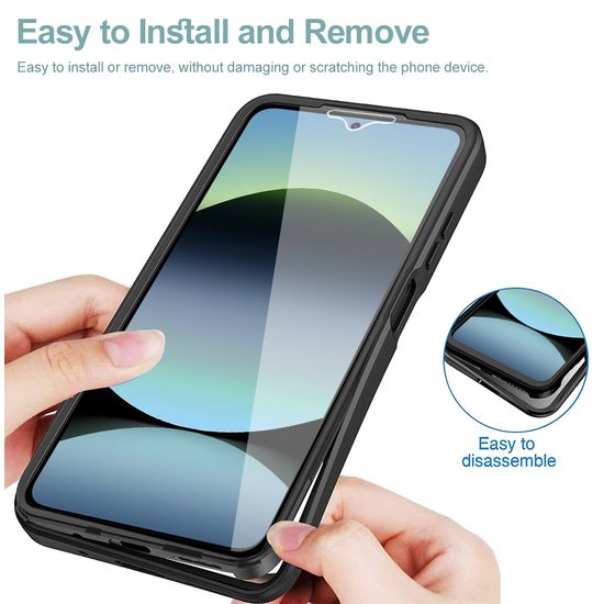 JP Defense έγχρωμη θήκη, Xiaomi Redmi Note 14 5G, ροζ