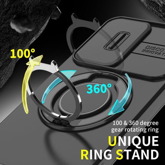 Θήκη Camslide Stand, Samsung Galaxy A17, πορτοκαλί