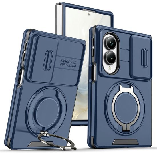 Etui Camslide Stand, Samsung Galaxy Z Fold 8, niebieskie