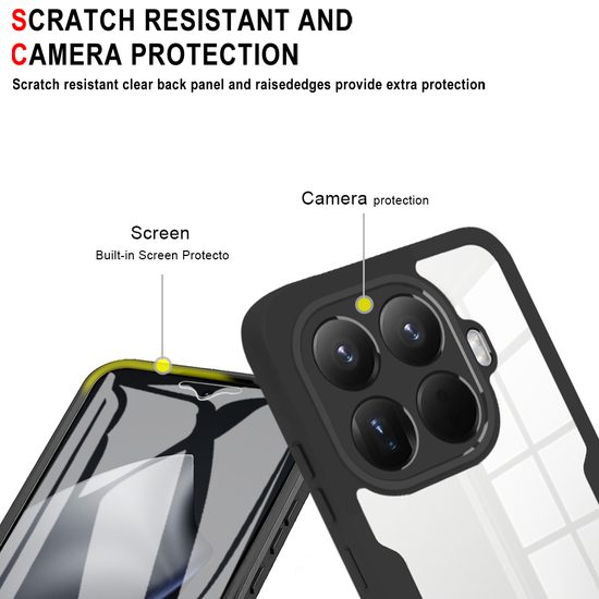 JP Defense πολύχρωμη θήκη, Xiaomi 15T, ροζ