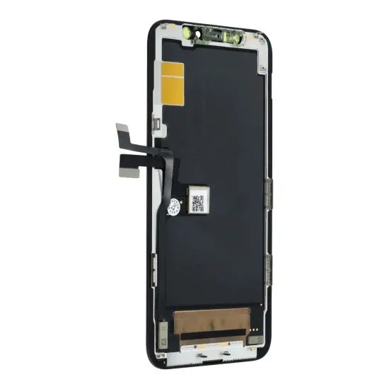Kijelző iPhone 11 Pro készülékhez érintőképernyő üveggel, fekete (HiPix OLED)