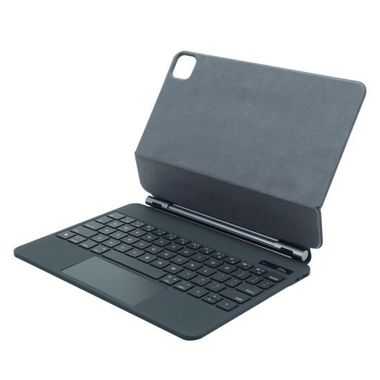 JP Magnetic Keyboard MK01 pouzdro na tablet s displejem, iPad Pro 11 2018 / 2020 / 2021 / 2022, iPad Air 4 10.9 2020 / Air 5 10.9 2022 / Air 11 2024 / 2025, černé