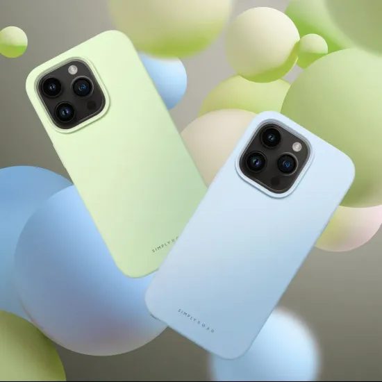 Roar Cloud-Skin, iPhone 15 Pro, svetlo modrý