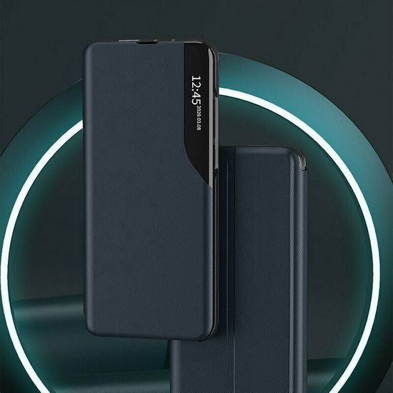 Eco Leather View Case, Samsung Galaxy A05s, kék