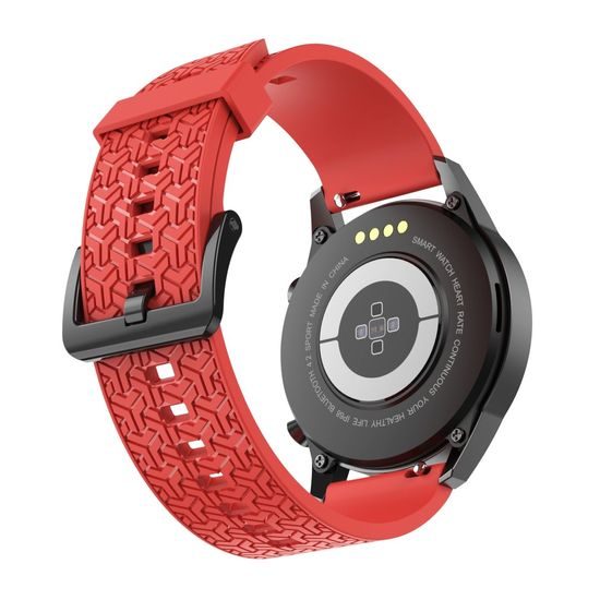 Strap Y Uhrenarmband für Samsung Galaxy Watch 46mm, rot