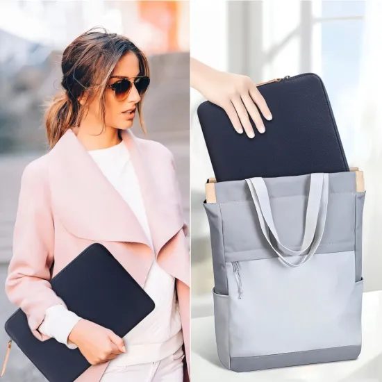 Tech-Protect Fleece Θήκη Laptop 13-14, σκούρο μπλε