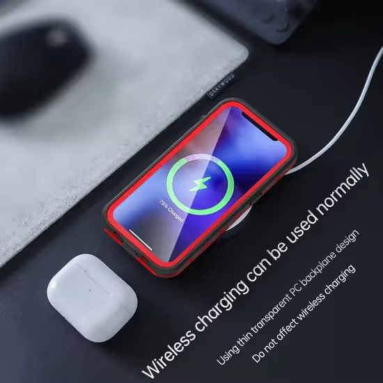 Etui ShellBox IP68, iPhone 13, črno