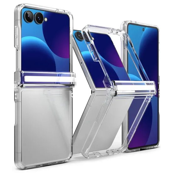 Ringke Fusion Flap θήκη, Samsung Galaxy Z Flip 8, διάφανη