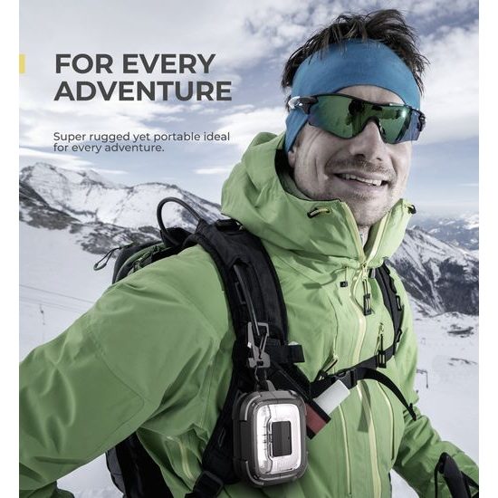 Ανθεκτική θήκη Dexnor, Samsung Galaxy Buds 3 / 3 Pro, μαύρη