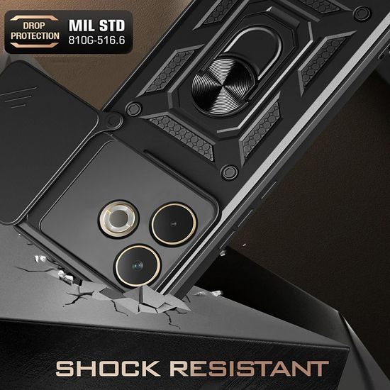 Techsuit CamShield, Samsung Galaxy Xcover7 Pro, μαύρο