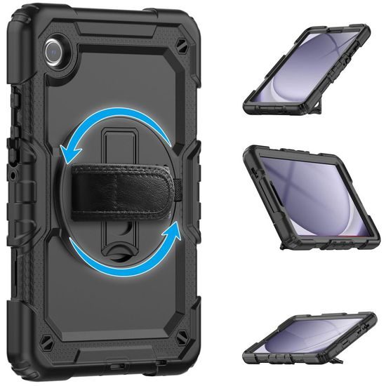 Tech-Protect Solid360 Samsung Galaxy Tab A9+ Plus 11.0" X210 / X215 / X216, schwarz