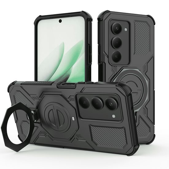 Techsuit Carbon Shield Pro, Xiaomi Redmi 15 4G / 5G, μαύρο