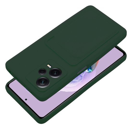 Husă Card Case, Xiaomi Redmi Note 12 Pro+ 5G, verde