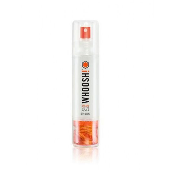WHOOSH! Grab and Go 80 ml sredstvo za čišćenje zaslona s integriranom mikrovlaknenom krpicom