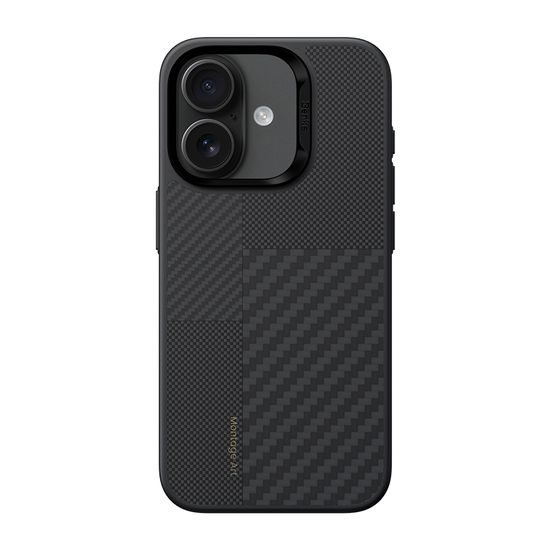 Benks Montage Magnetic Armor Pro Kevlar θήκη Metal Frame, iPhone 16, μαύρη