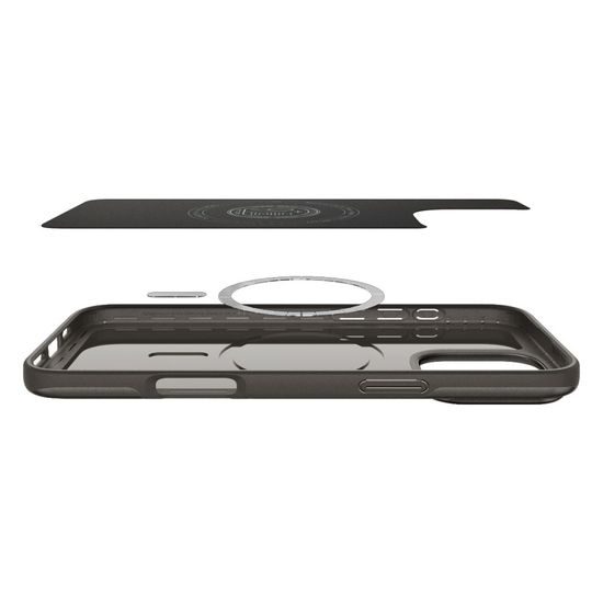 Spigen Thin Fit MagSafe, iPhone 16 Pro Max, páncélozott fém