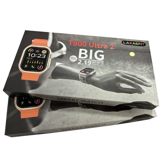 Smartwatch T900 Ultra 2, fekete