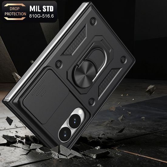 Techsuit CamShield, Samsung Galaxy Z Fold8, czarne