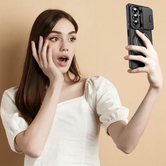 Θήκη Camslide Stand, Samsung Galaxy Z Fold 7, μαύρη