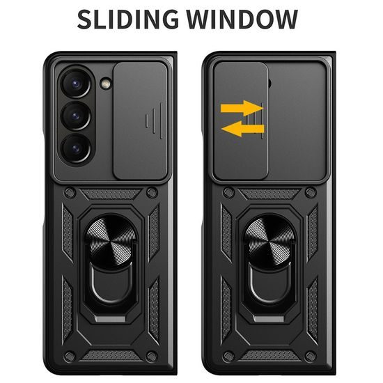 Samsung Galaxy Z Fold7 / Z Fold8 Ultra ümbris – Techsuit CamShield – must