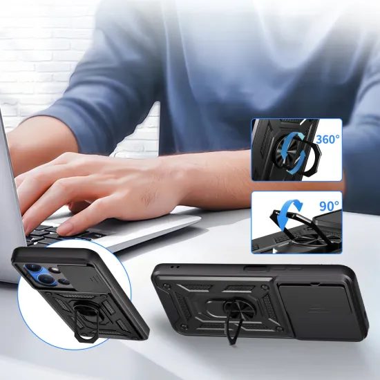 Tech-Protect CamShield Pro Xiaomi Redmi 15C 4G, μαύρο