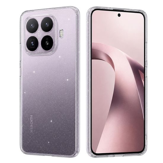 Xiaomi 17T dėklas – Techsuit SparkleSkin – skaidrus