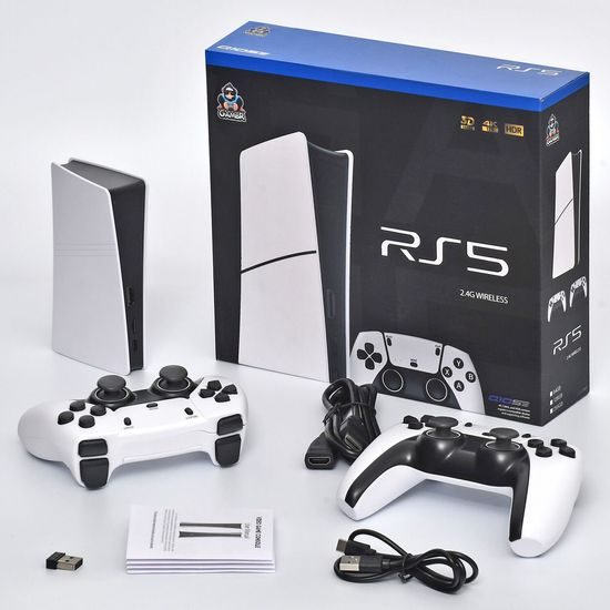 SJGAM Q10 SE Ρετρό Κονσόλα με δύο ασύρματα χειριστήρια, HDMI, Game Stick, 4K