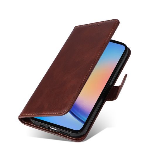 Magnet Case, Samsung Galaxy A35, hnedý