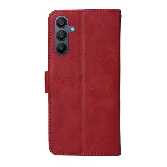 Samsung Galaxy A18 klappümbris magnetiga – punane