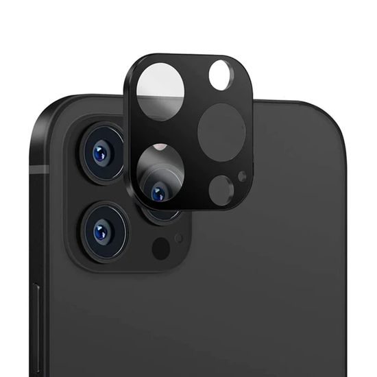 Techsuit sklíčko pro čočku fotoaparátu, iPhone 12 Pro, černé