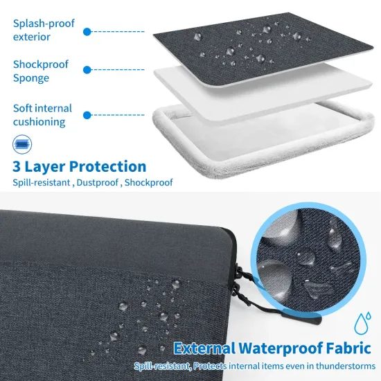 Seine Scene Valence τσάντα laptop 15", μαύρη