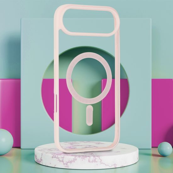 Θήκη Acrylic Color Magsafe, iPhone Air, ανοιχτό ροζ