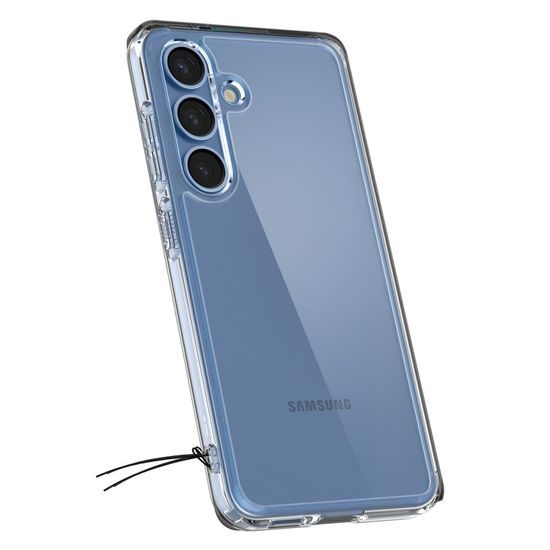 Custodia Spigen Ultra Hybrid per cellulare, Samsung Galaxy S25 Plus, trasparente