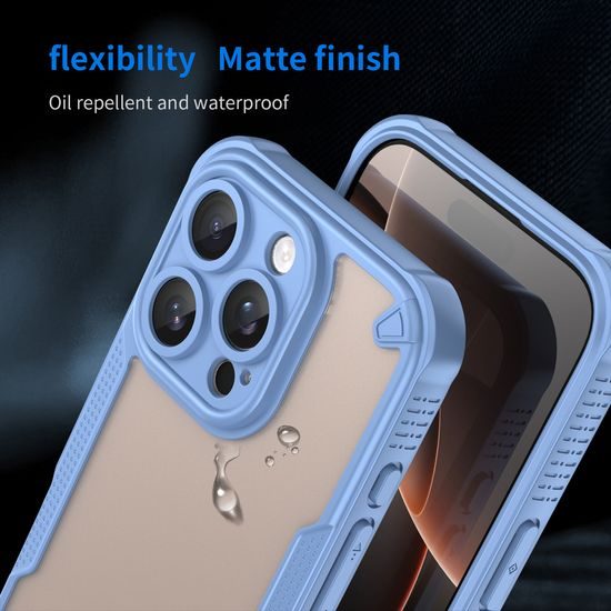 Θήκη ArmorShield Hybrid, iPhone 16 Pro, μπλε