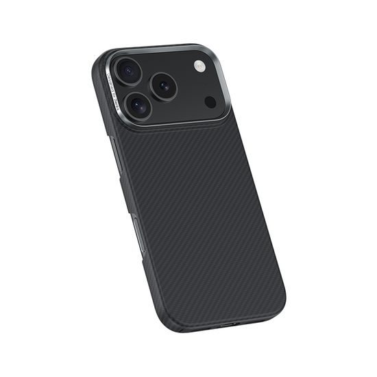 Benks Magnetic Armor Air Kevlar θήκη Metal Frame, iPhone 17 Pro Max, μαύρη