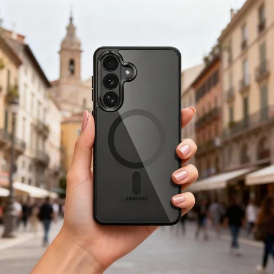 Tech-Protect MagMat MagSafe, Samsung Galaxy S26 Plus, černý