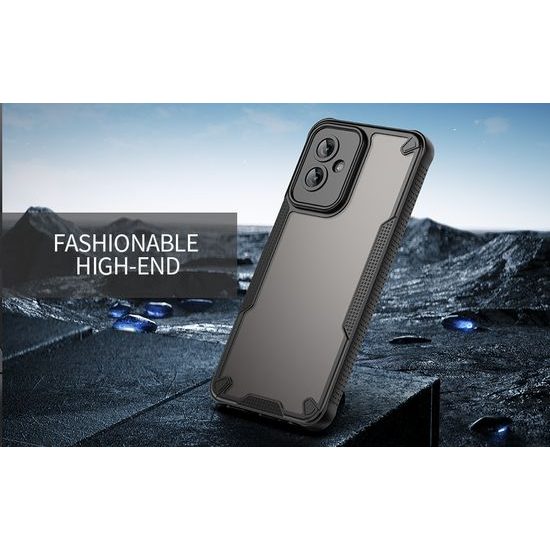 ArmorShield Hybrid Case, Motorola Moto G55, μαύρο