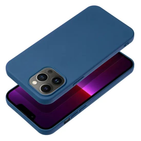 Forcell Silicone Lite, iPhone 14 Pro Max, albastră