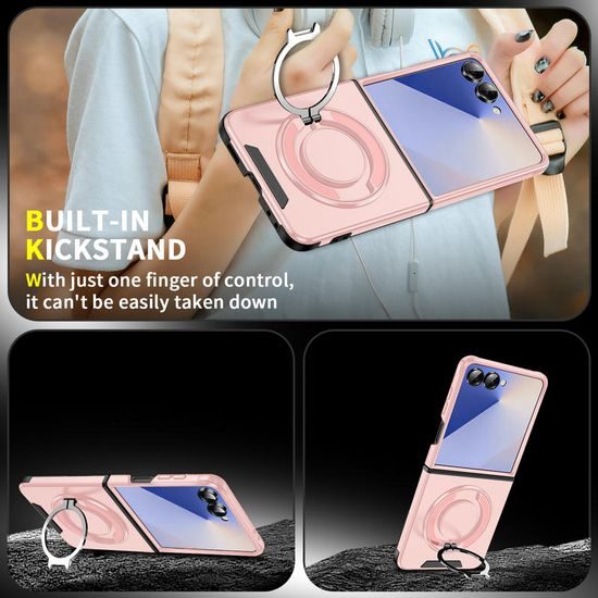 Camslide Stand Hülle, Samsung Galaxy Z Flip 7, rosa